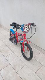 Bicicletta bambino 14" 2/3 anni