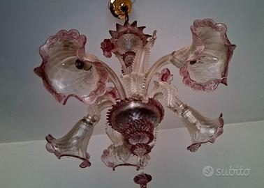 Lampadario Murano ca' Venier