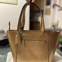 Guess borsa shopper gold