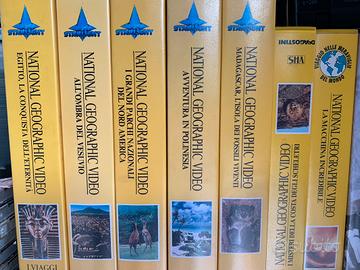 Video Cassette originali National Geografic