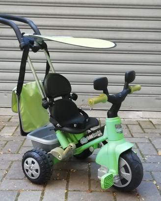 triciclo bimbo 1-3 anni verde Baby Twist Complex