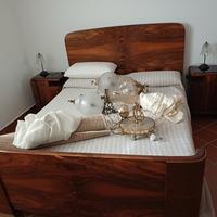 letto matrimoniale con rete ortopedica materasso 