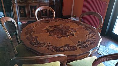 tavolo rotondo apribile