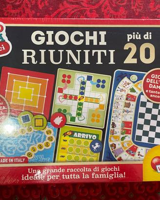 gioco da tavola 20 in uno ludoteca