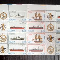 Francobolli Costruzioni Navi Italiane 1979-80