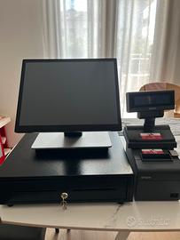 Cassa fiscale + PC Touch per attività