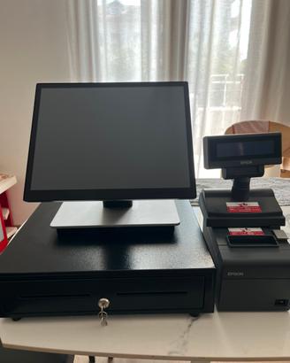 Cassa fiscale + PC Touch per attività