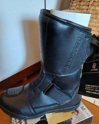stivale moto donna