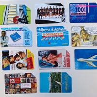 Schede telefoniche da collezione bassa tiratura