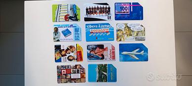 Schede telefoniche da collezione bassa tiratura