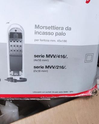 morsettiera per pali stradali 