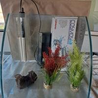 Acquario completo di accessori