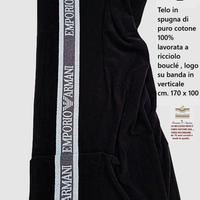 Telo spugna Armani cm. 170 x 100 mare bagno ecc.
