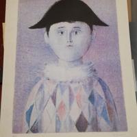 Litografia Arlecchino Antonio Bueno
