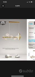 Lampadario moderno con sfere