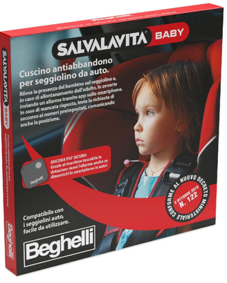 Cuscino antiabbandono per seggiolino BABY Beghelli