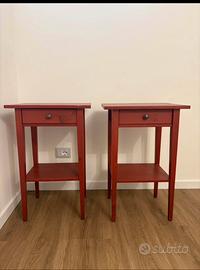 Coppia di comodini Ikea hemnes