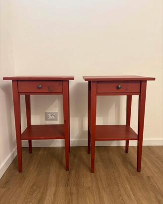 Coppia di comodini Ikea hemnes