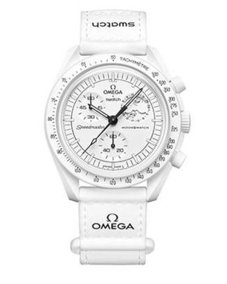 🔥 SWATCH x OMEGA MOONSWATCH – EDIZIONE BIANCA 🔥