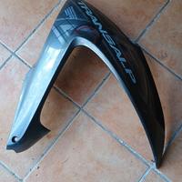 Transalp 700, 1 carena sx grigia + 2 nere.