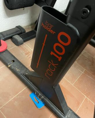 Panca e rack decathlon