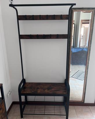 Panca appendiabiti VASAGLE – stile industriale