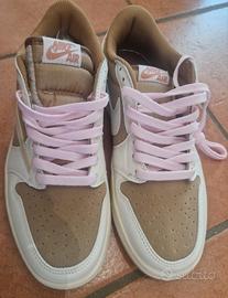 Scarpe Nike Jordan Brown White