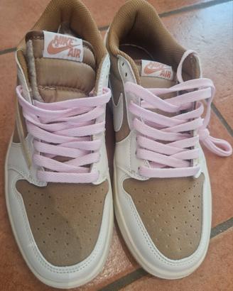 Scarpe Nike Jordan Brown White