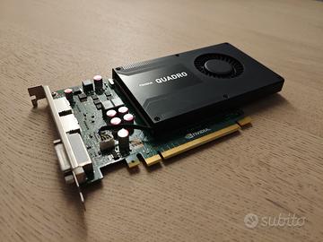 Nvidia Quadro K2000 Scheda Grafica / GPU
