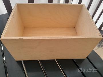 scatola in legno mille usi praticamente nuova