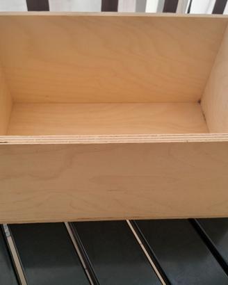 scatola in legno mille usi praticamente nuova
