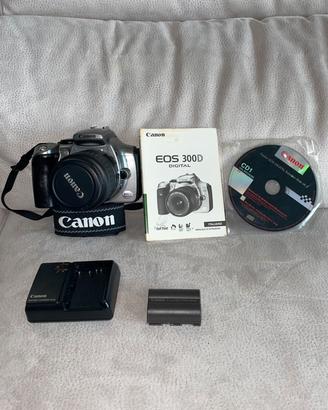 FOTOCAMERA CANON REFLEX EOS 300 D