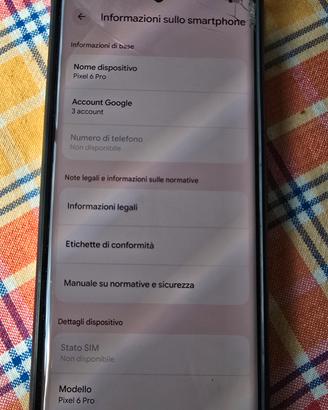 Google Pixel 6 pro 128gb