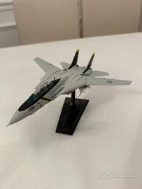 Modellino aereo metallo Grumman F14 Tomcat US Navy