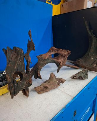 legni arredo acquario 