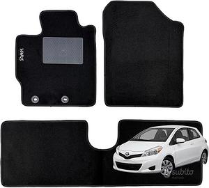 Tappetini in moquette per auto Toyota Yaris 2011-2
