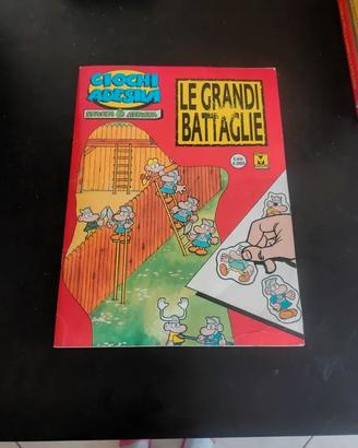 Le Grandi Battaglie con adesivi Vintage Anno 1990