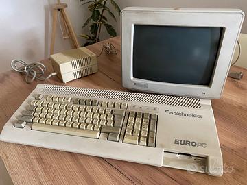 Schneider Euro PC completo + monitor MM12 original