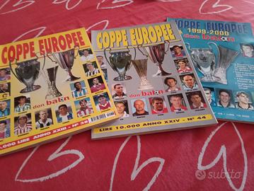 Riviste  presentazione coppe europee  calcio 