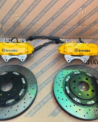 Kit Freni Brembo Giallo Originale 500 Abarth 305