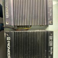 6 AMPLIFICATORI PIONEER da testare o per ricambi