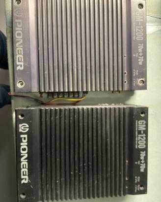 6 AMPLIFICATORI PIONEER da testare o per ricambi