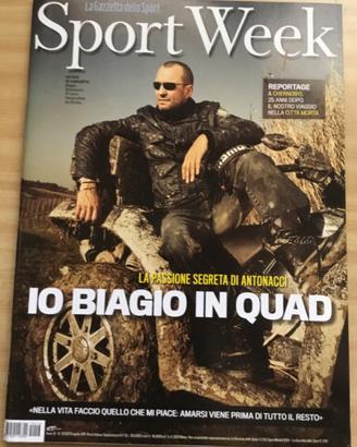 Sportweek 9/4/11 Biagio Antonacci Quad
