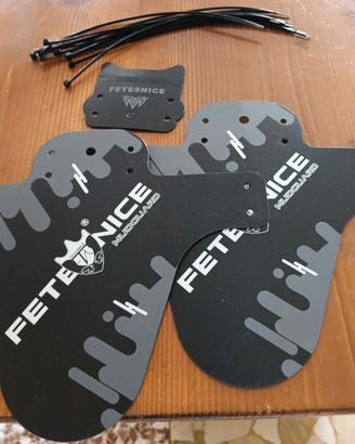Set Parafanghi bici MTB