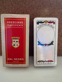 carte da gioco dal negro