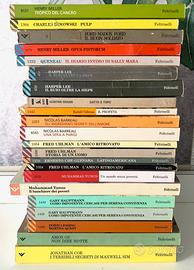 22 libri di autori stranieri edizioni Feltrinelli