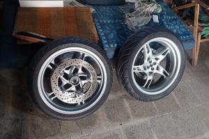 ruote complete a 5 razze bmw 1150 