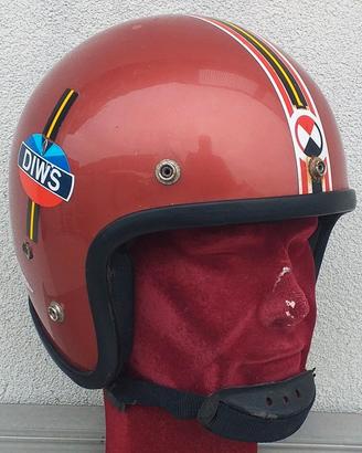 Casco vintage italiano anni '70 cross DIWS Jumbo