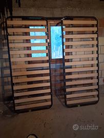 2 reti singole a doghe 