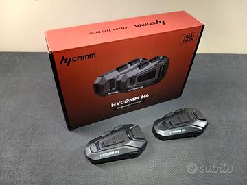 INTERFONO HYCOMM H4 PER MOTO - KIT 2 UNITA'